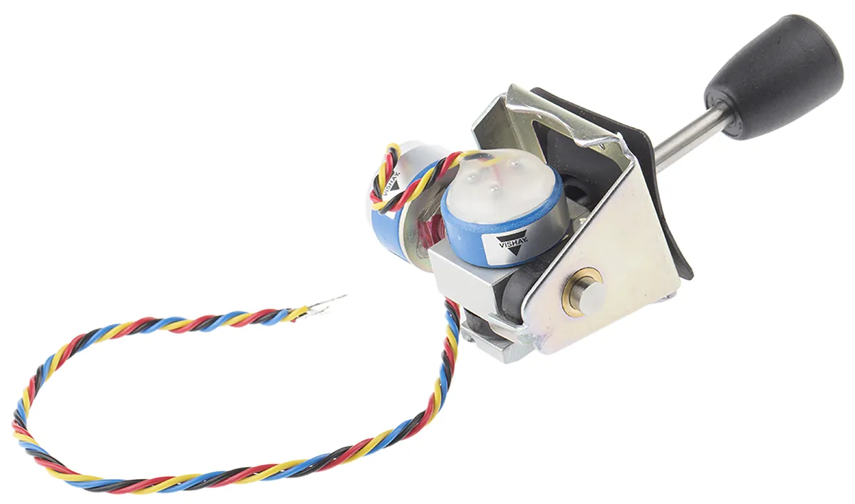 Joystick con potenziometro APEM 4P28-2F1E-01-00 Passivo, tenuta IP65, assi 2